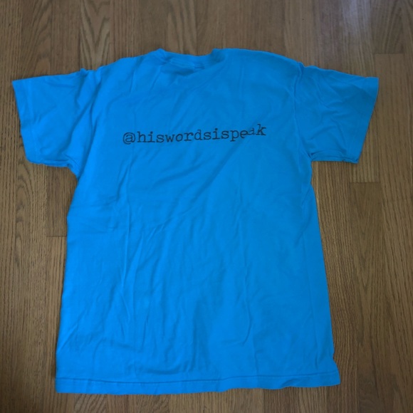 4/$25 -Coffee & Jesus Blue T-shirt @hiswordsispeak - Picture 5 of 7